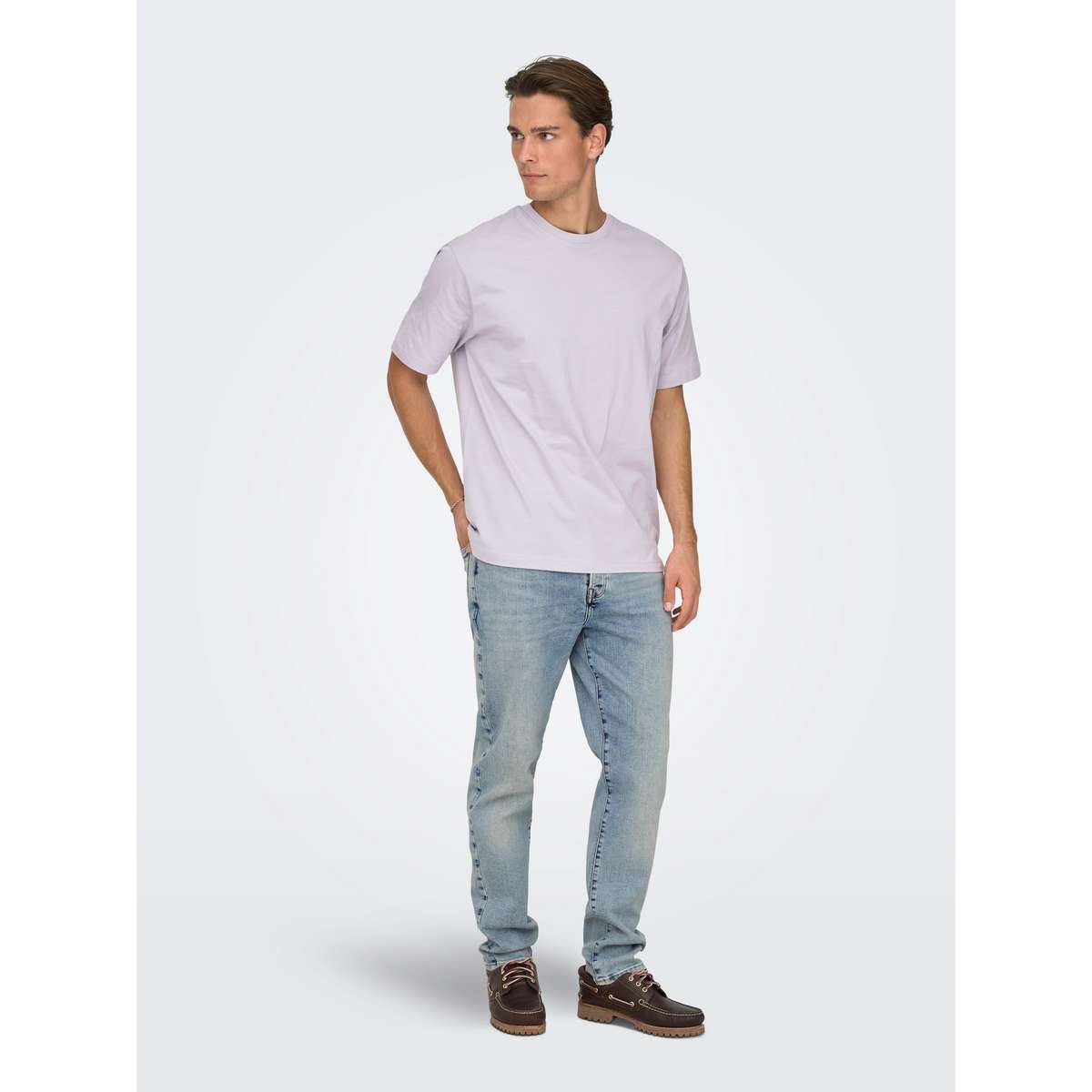 ONLY & SONS MENS YOKE TAPERED DENIM BLUE 22036594